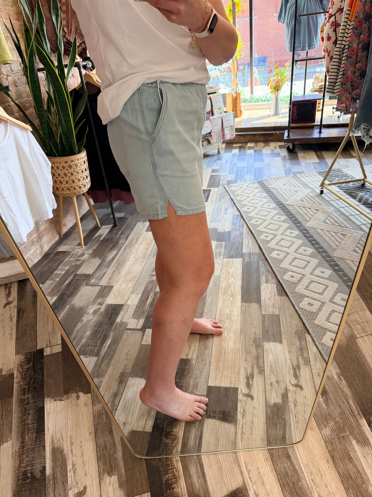 Judy Blue Featherweight Boxer Short