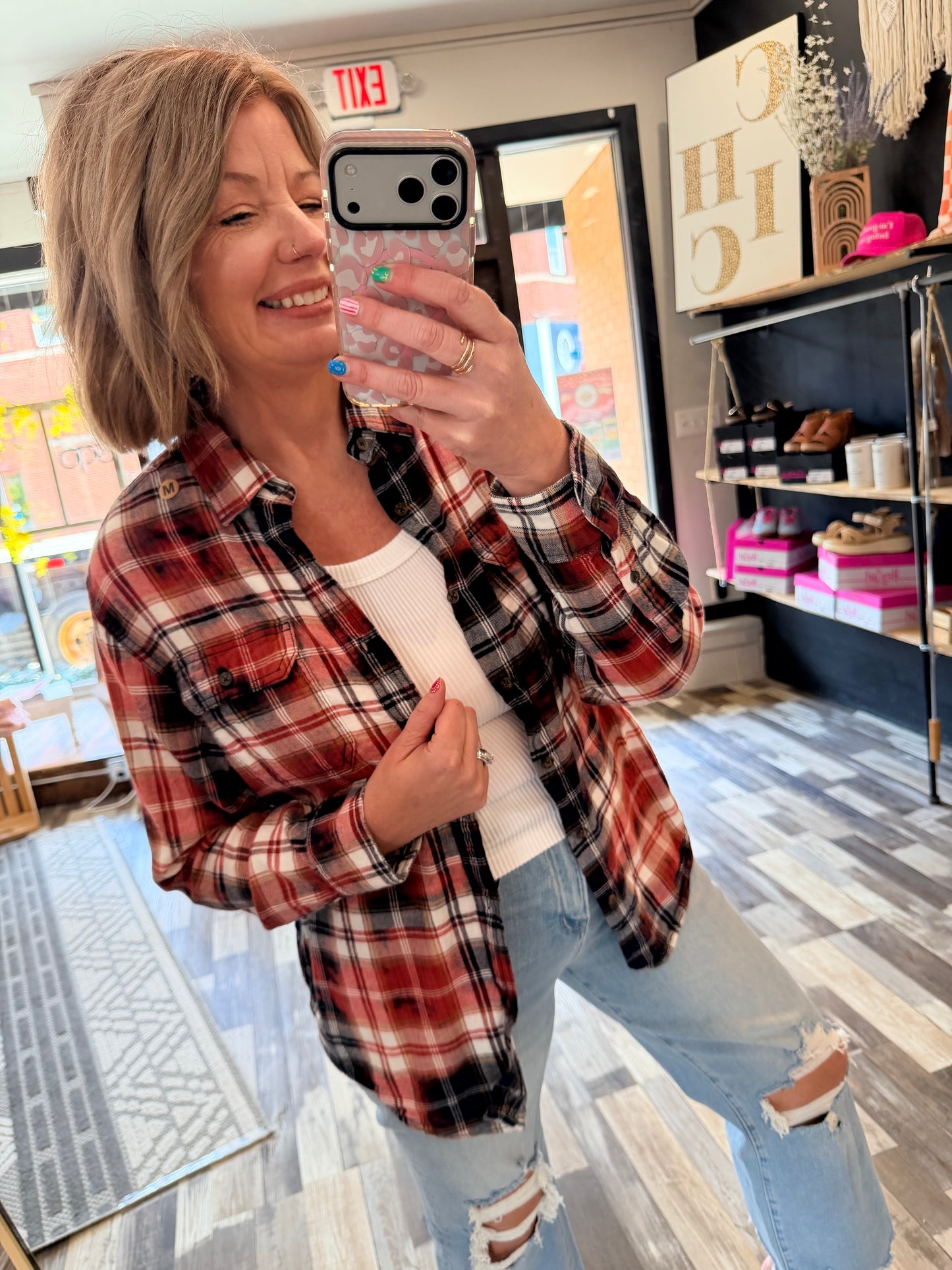 Americana Bleached Flannels