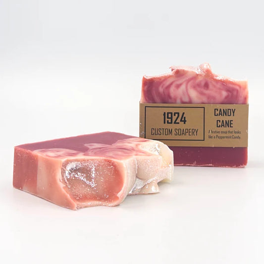 1924 Candy Cane Soap