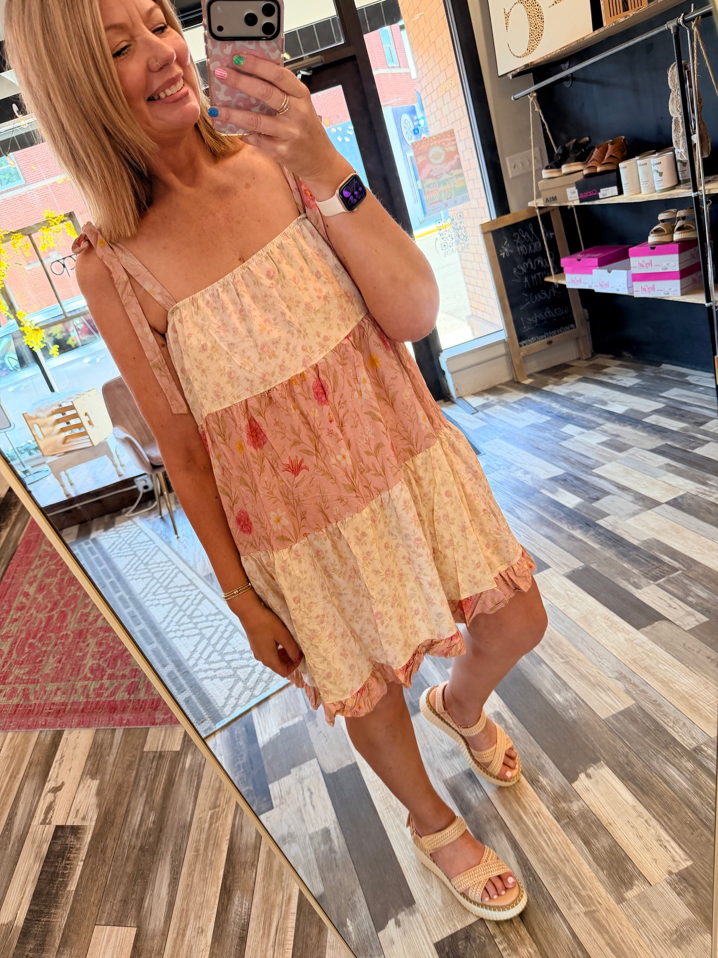 Garden Party Floral Dress