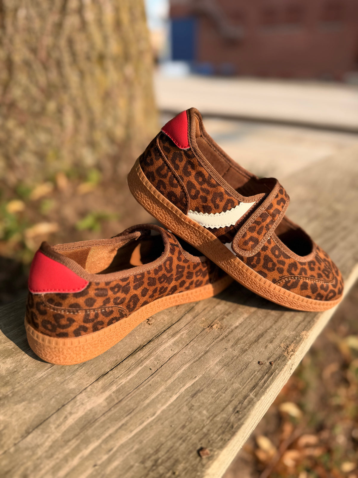 Corky's Calm Down - Leopard Mary Jane Sneakers