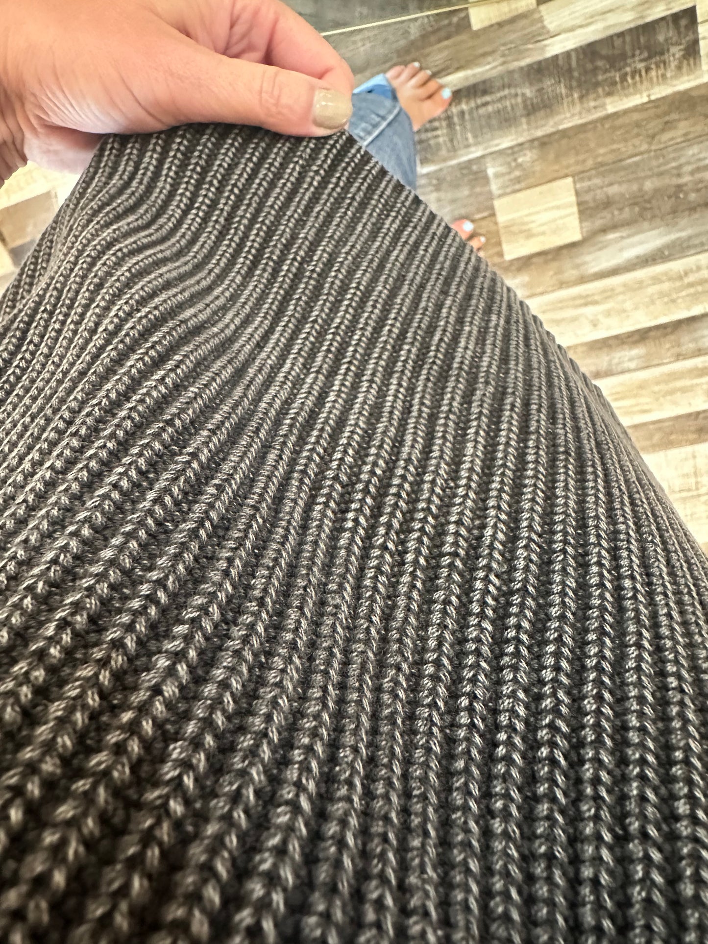 The Savanna Washed Sweater Top