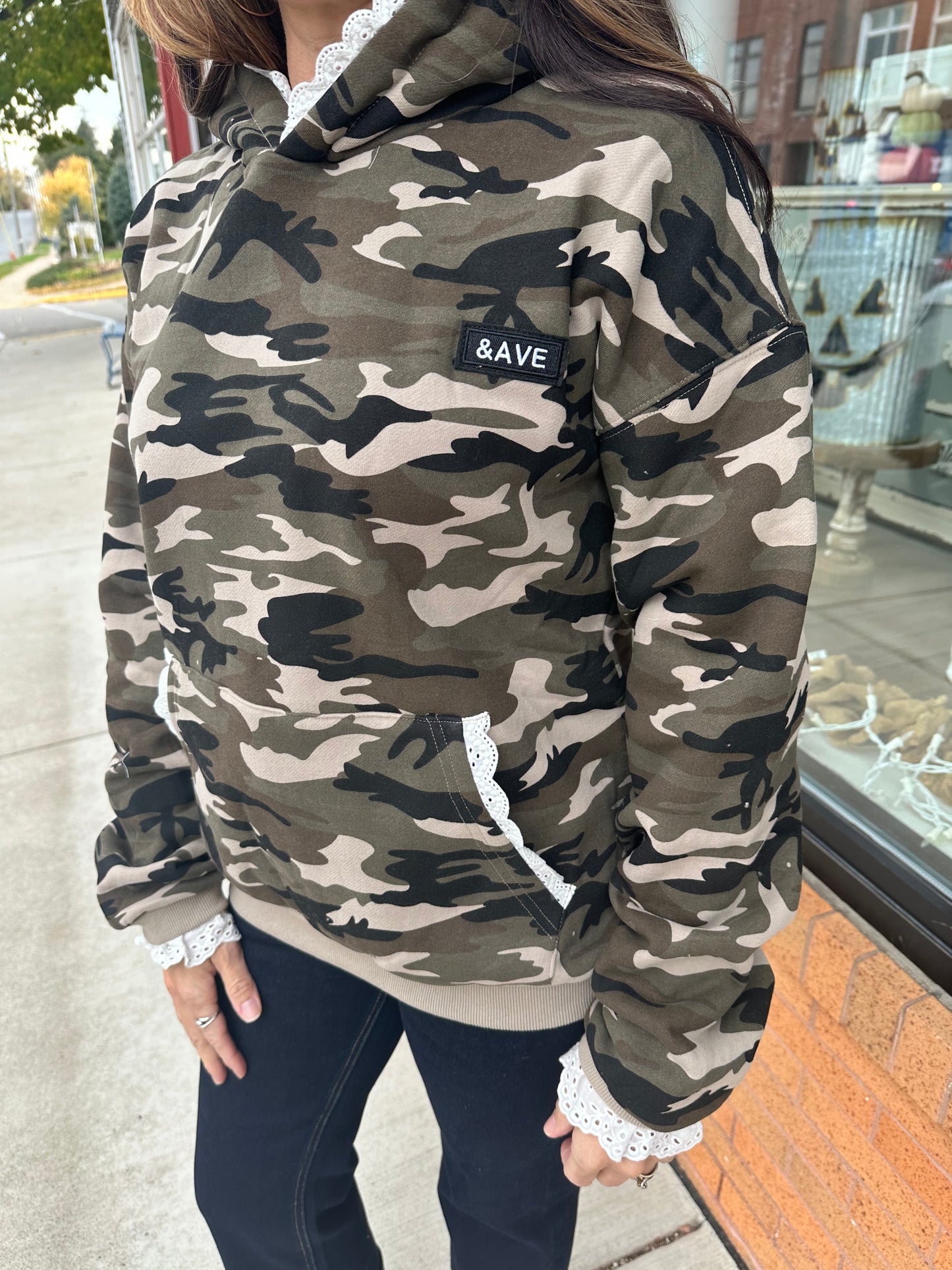 Ampersand Avenue Comfort Zone Hoodie - Camo