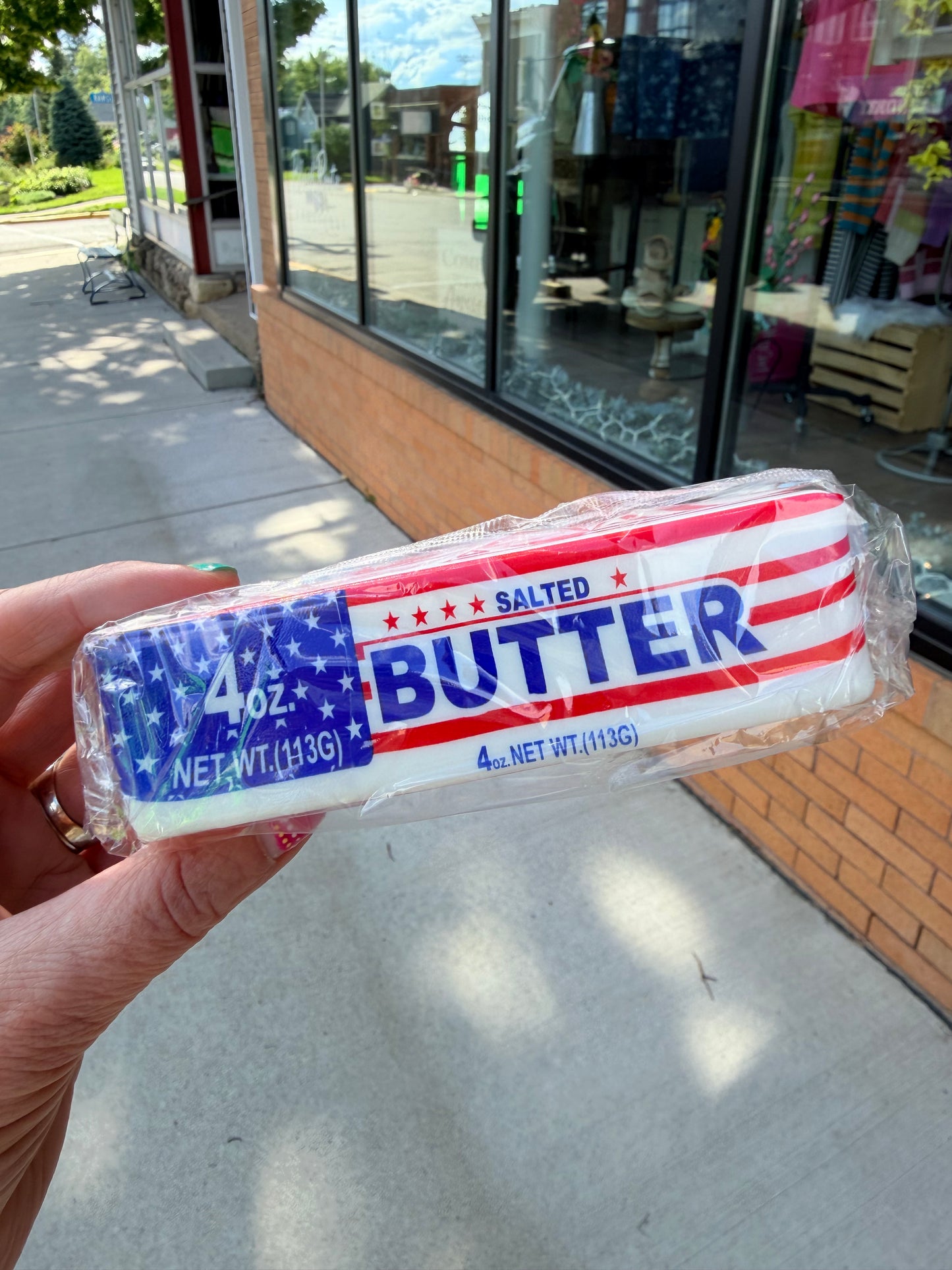 USA Flag Butter Squishy