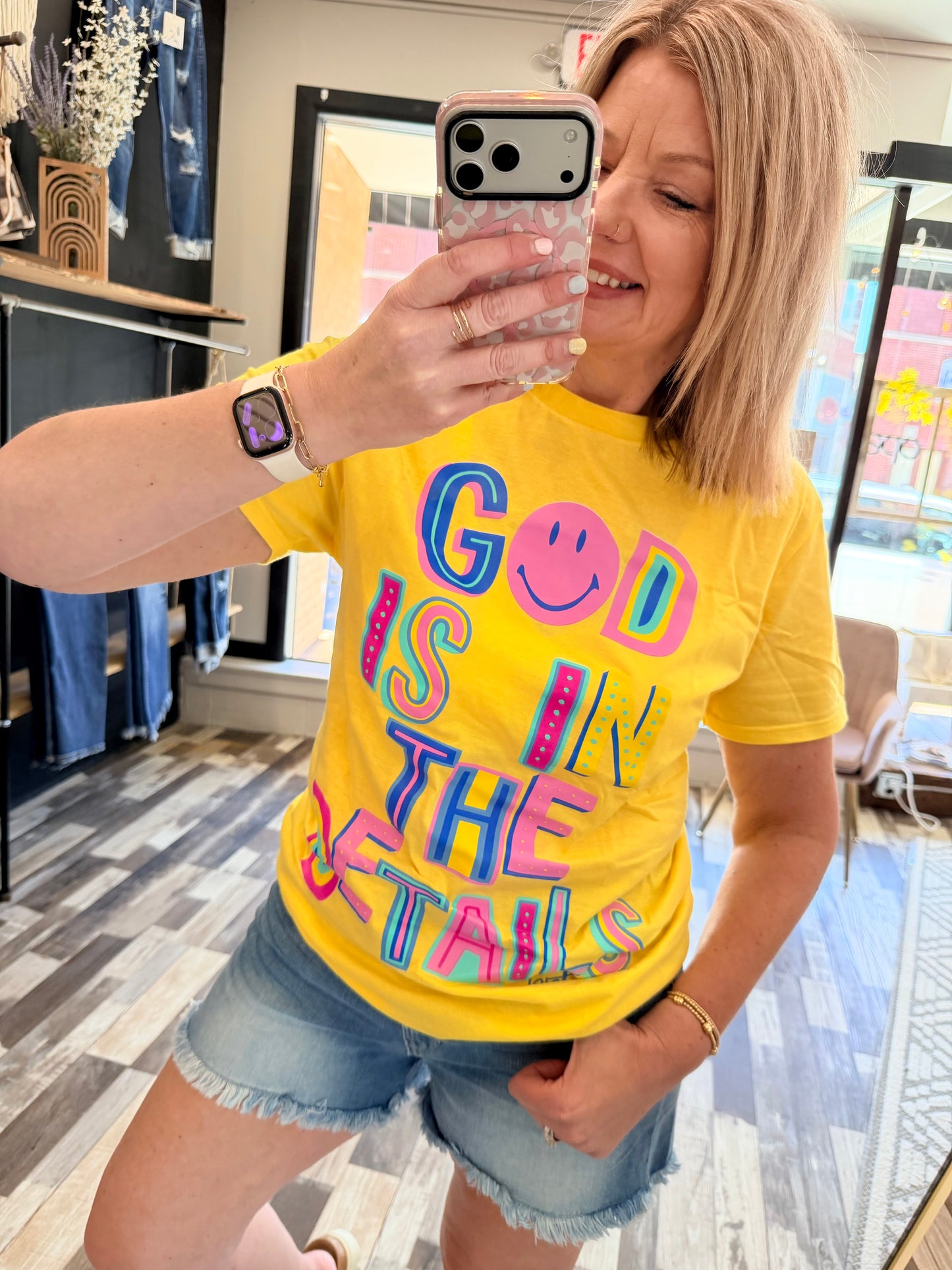 God Is In The Details Tee