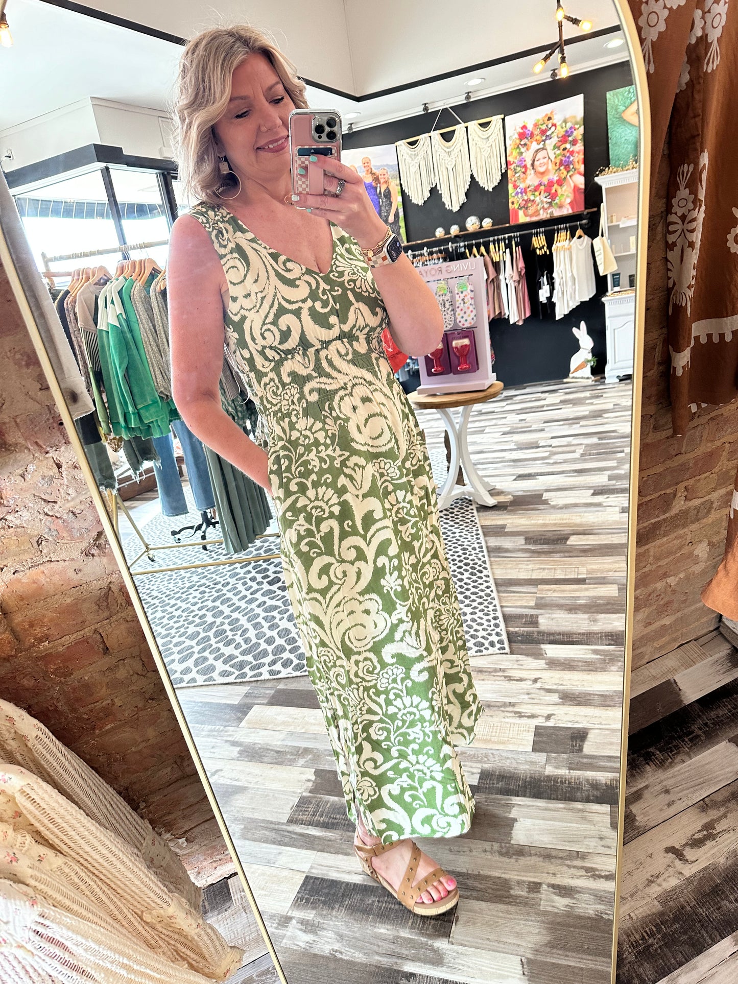 The Night Is Young Floral Maxi Dress