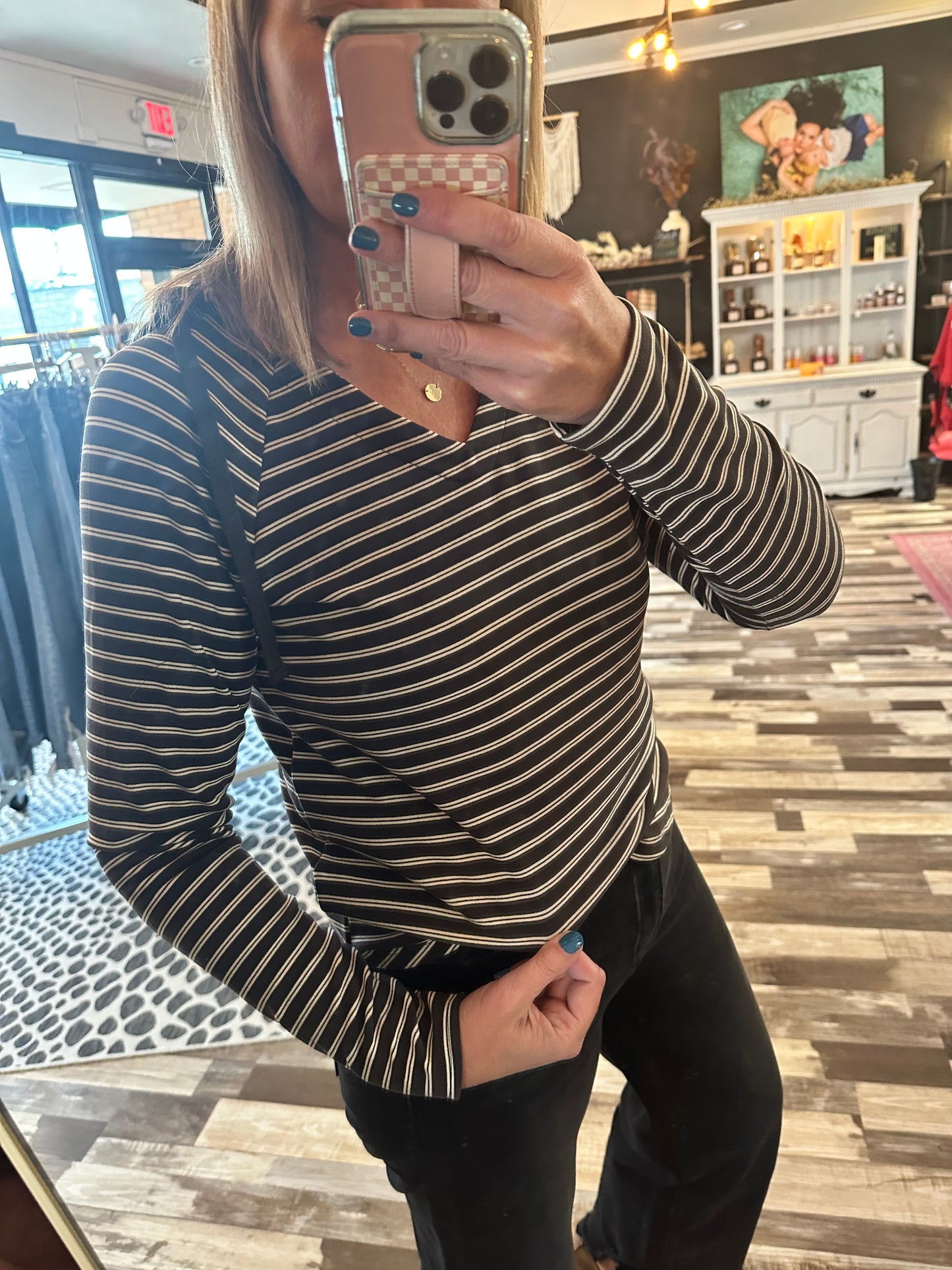 The Laney Small Stripe Hoodie