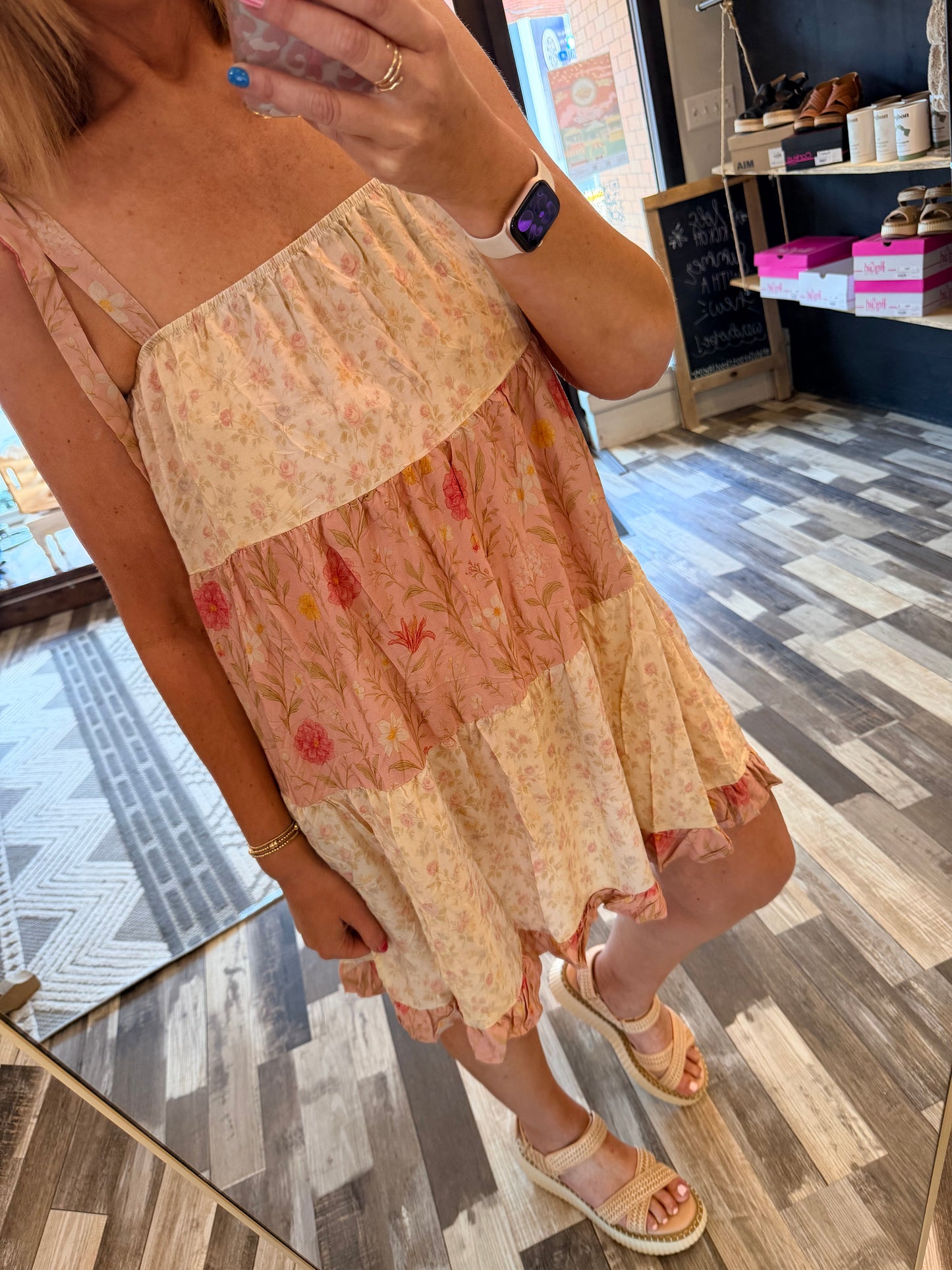 Garden Party Floral Dress