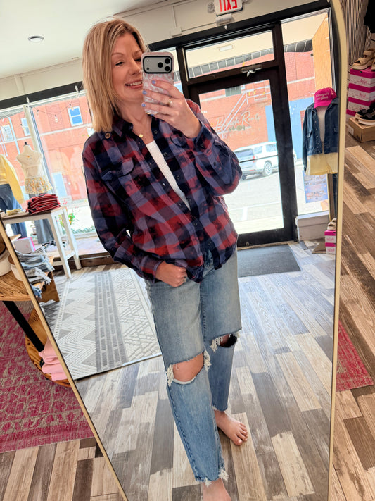 Americana Bleached Flannels