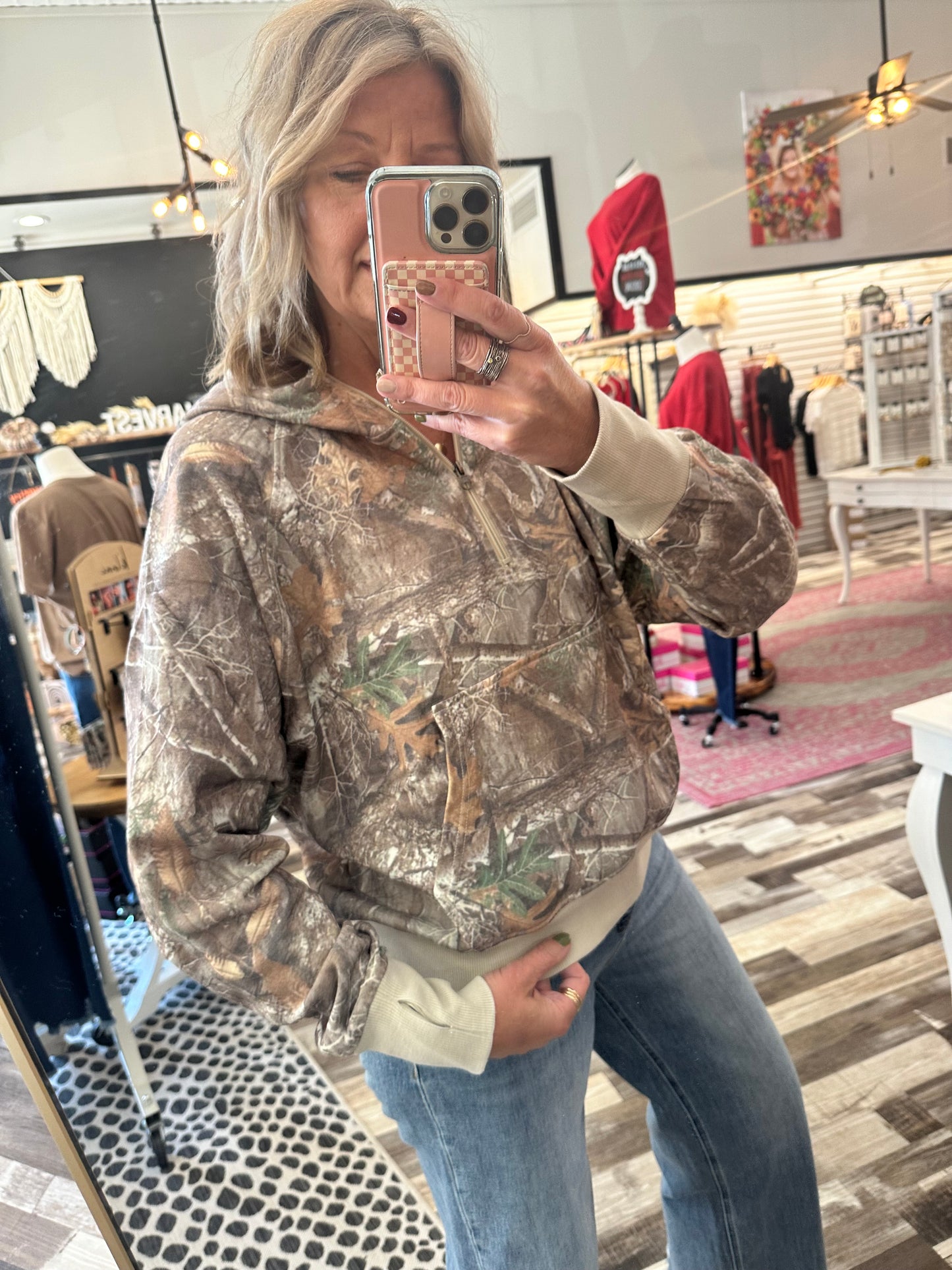 Camo Easy Does It Pullover