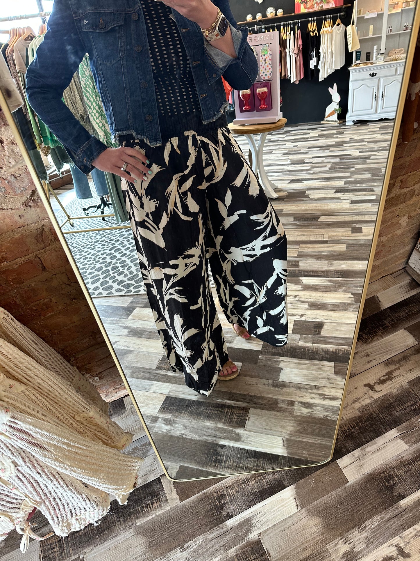 Floral Print Pants