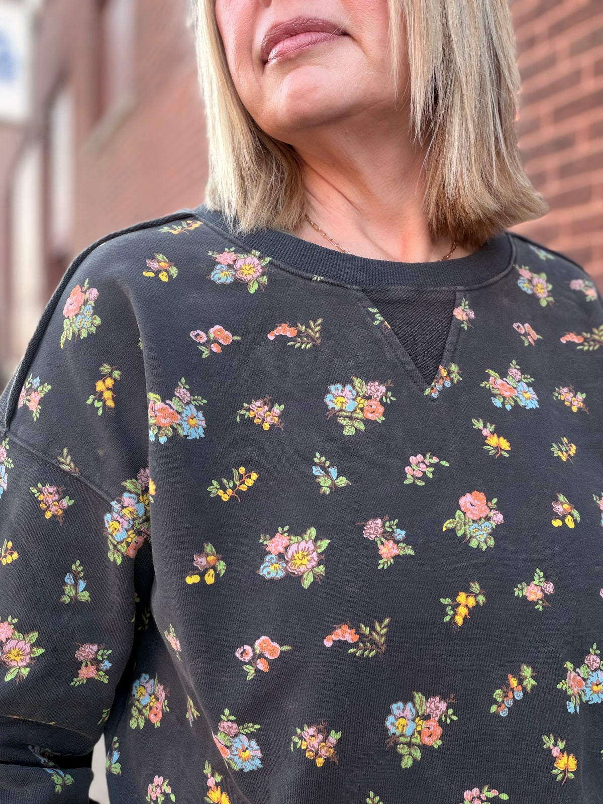 The Poppy Lane Mineral Washed Pullover