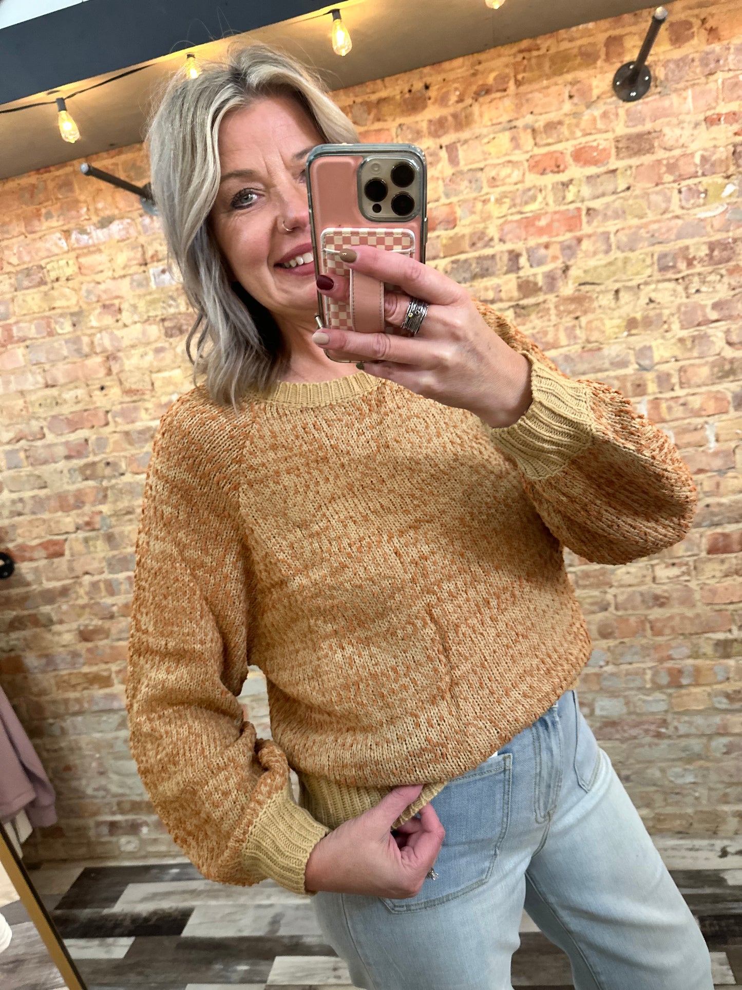 The Gracelyn Shaker Sweater