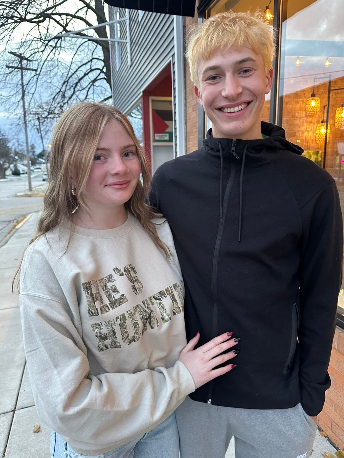 He's Hunting Graphic