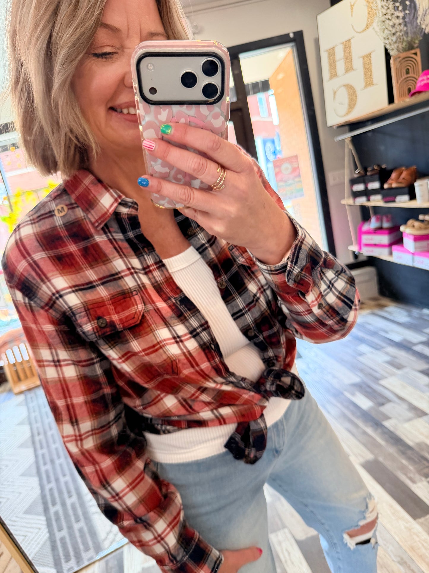 Americana Bleached Flannels