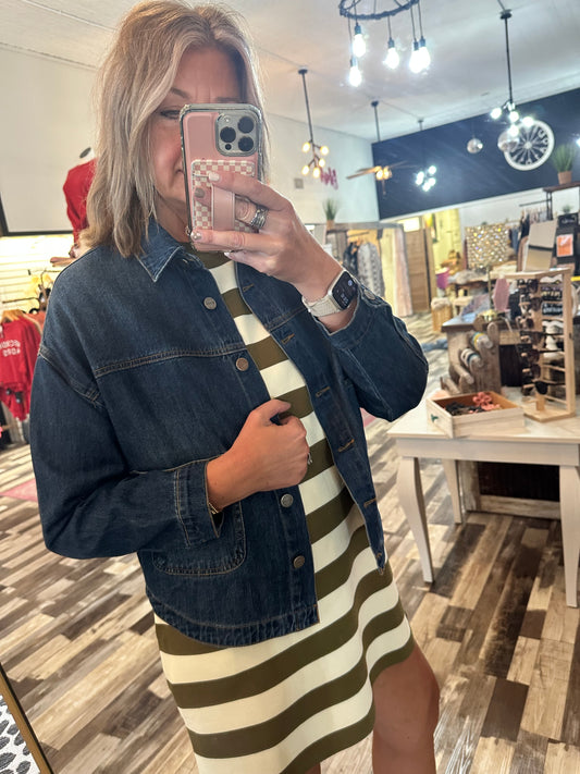 Risen Relaxed Fit Denim Jacket