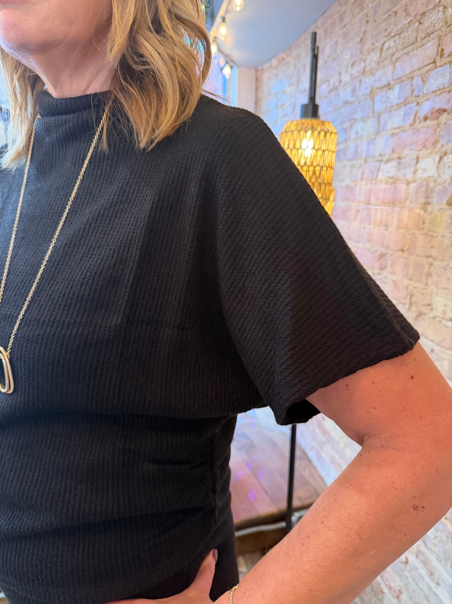 The Sydney Ribbed Knit Sweater Set