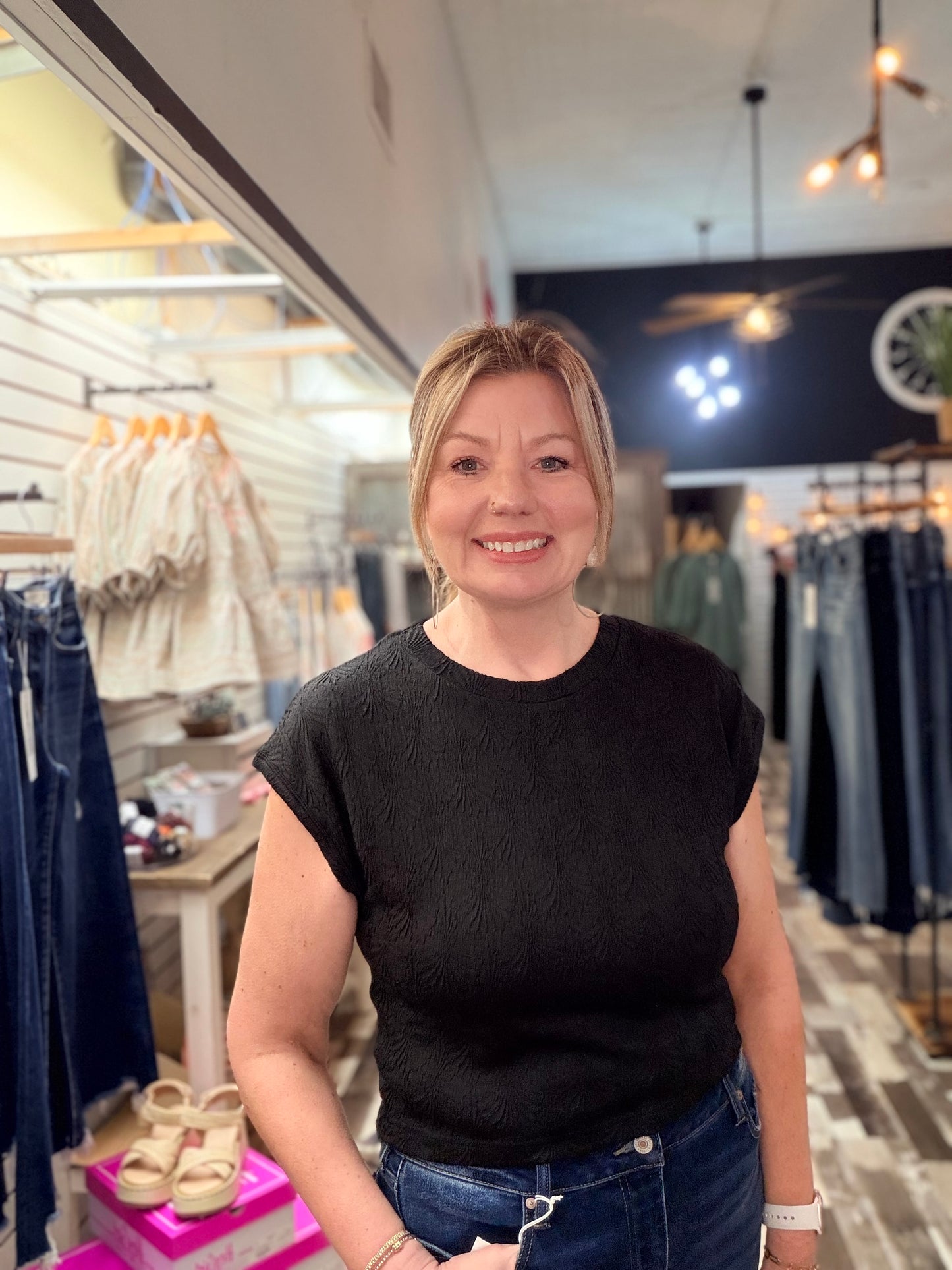 Harley Cap Sleeve Basic Tee