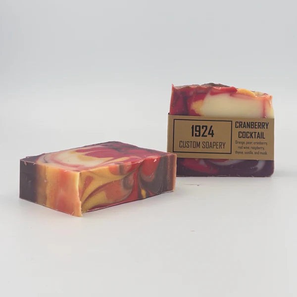 1924 Cranberry Cocktail Soap