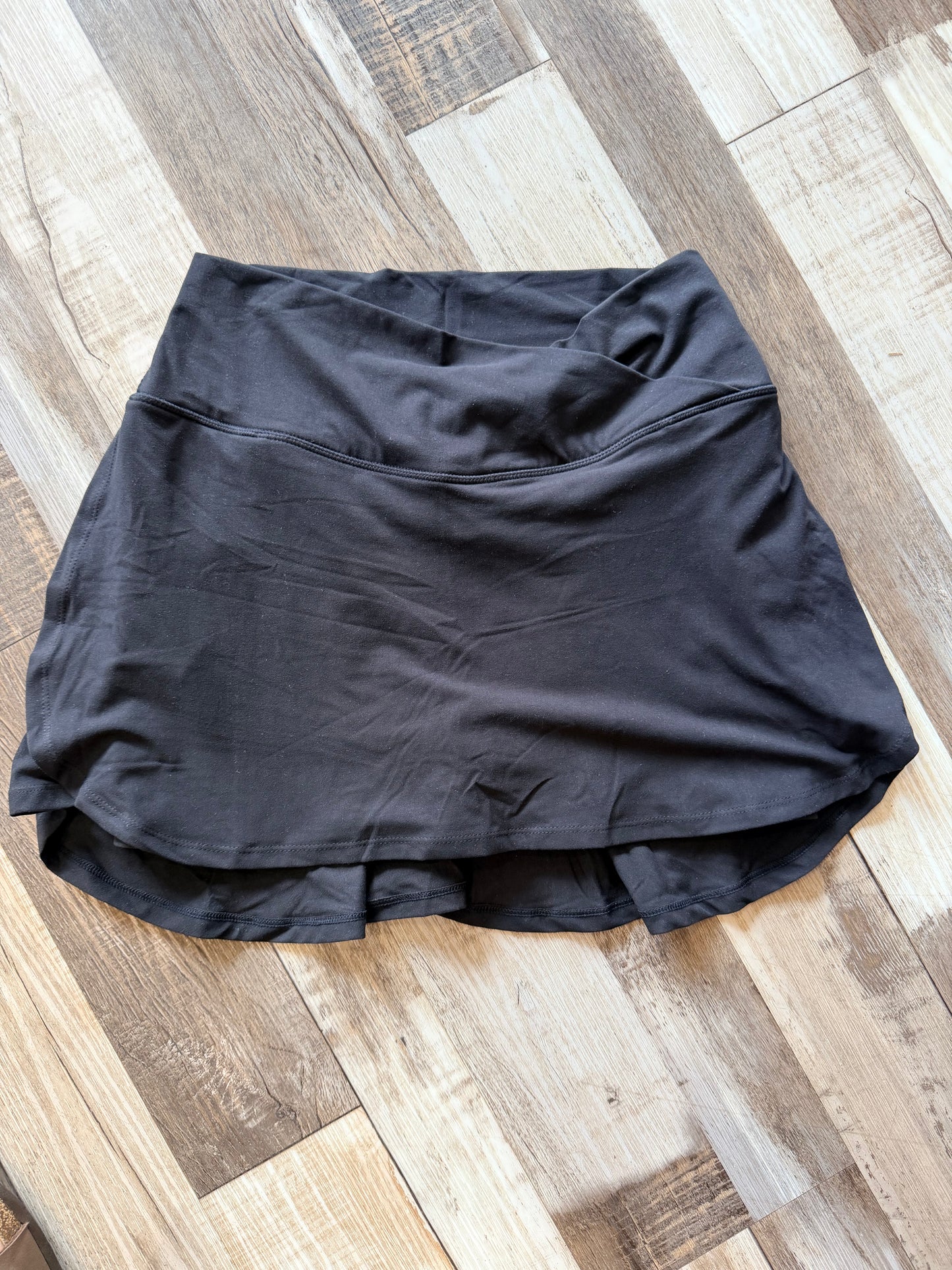 Black Tennis Skort