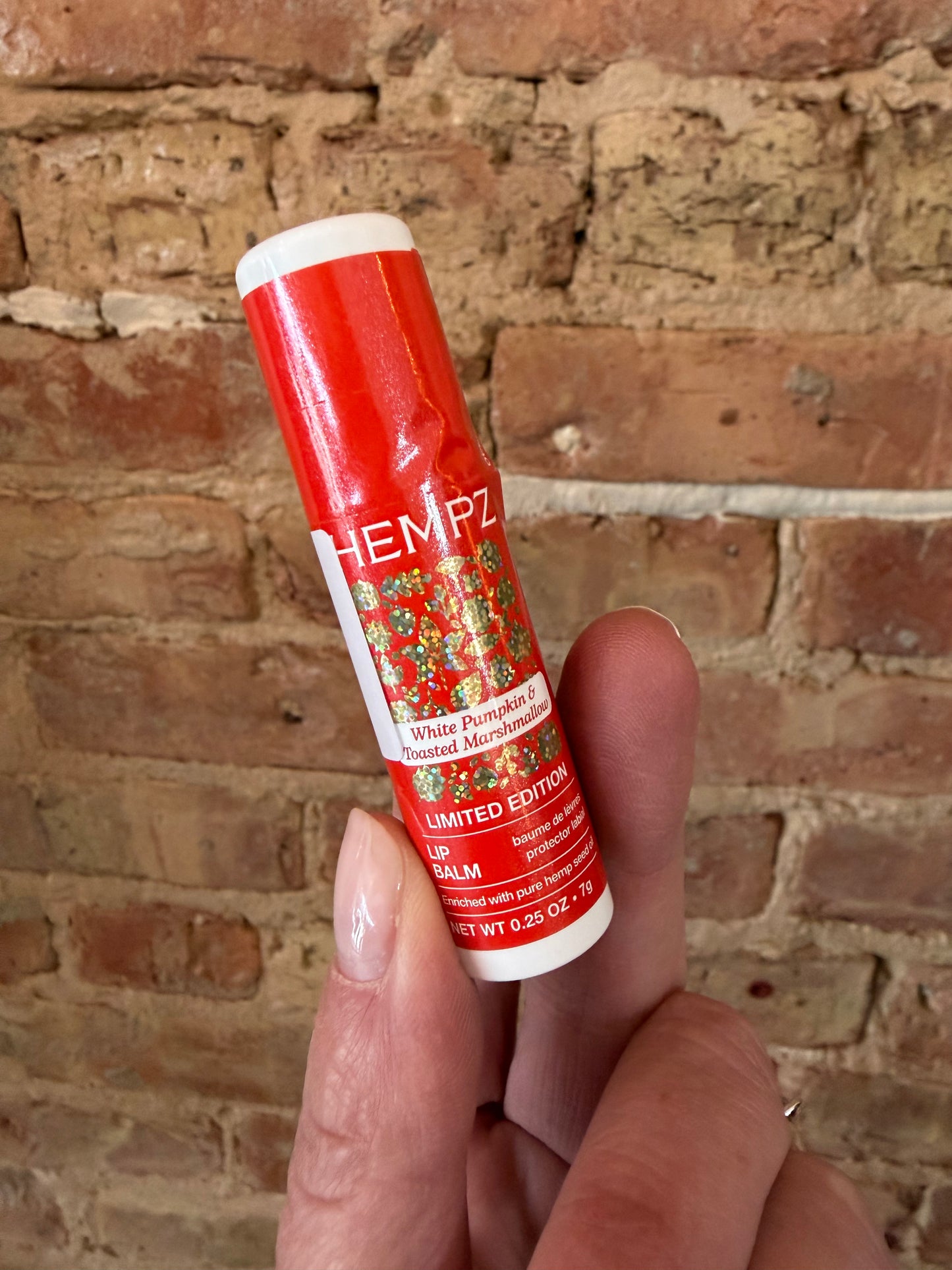 Hempz White Pumpkin & Toasted Marshmallow Lip Balm