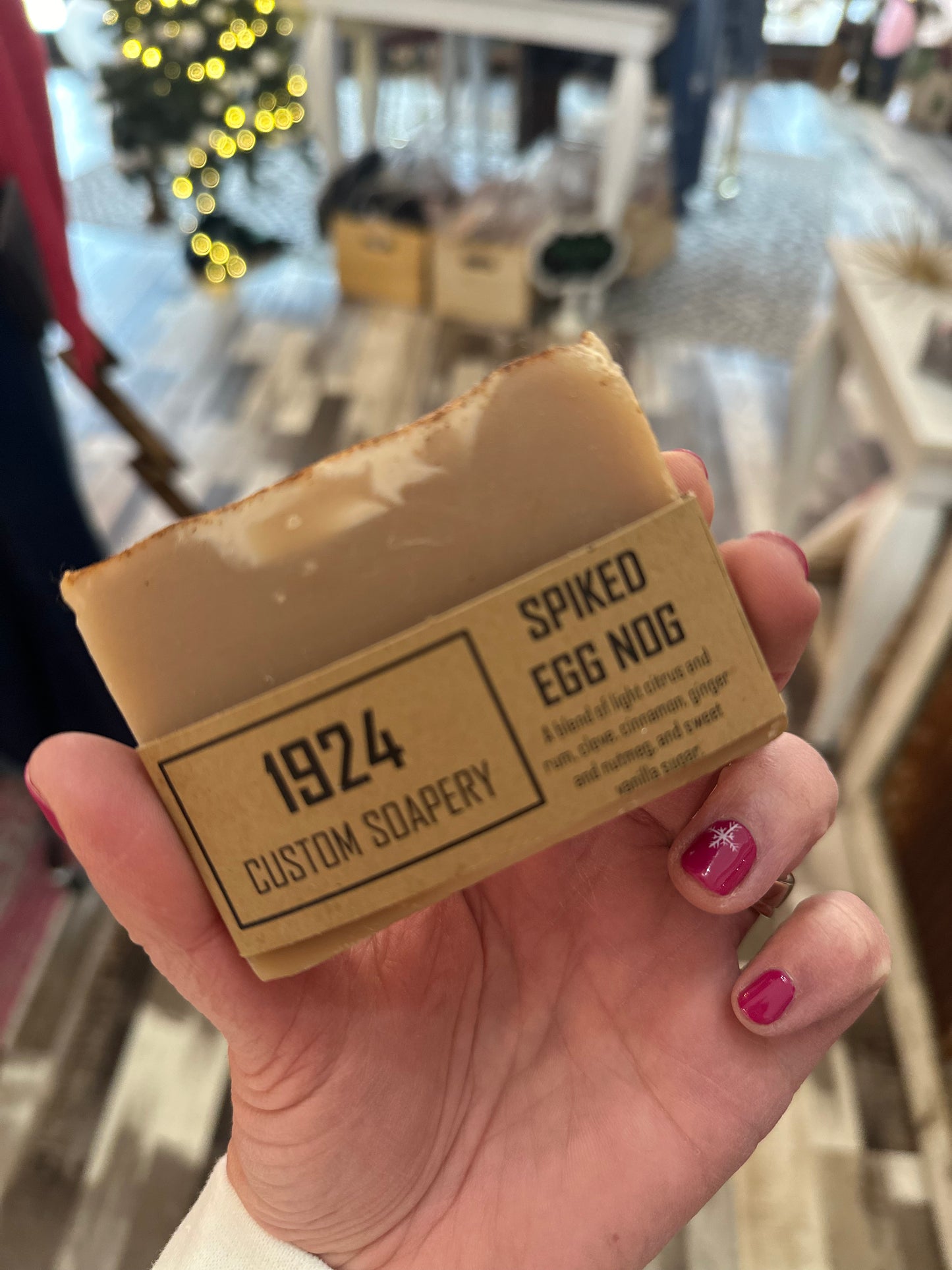 1924 Spiked Egg Nog Soap