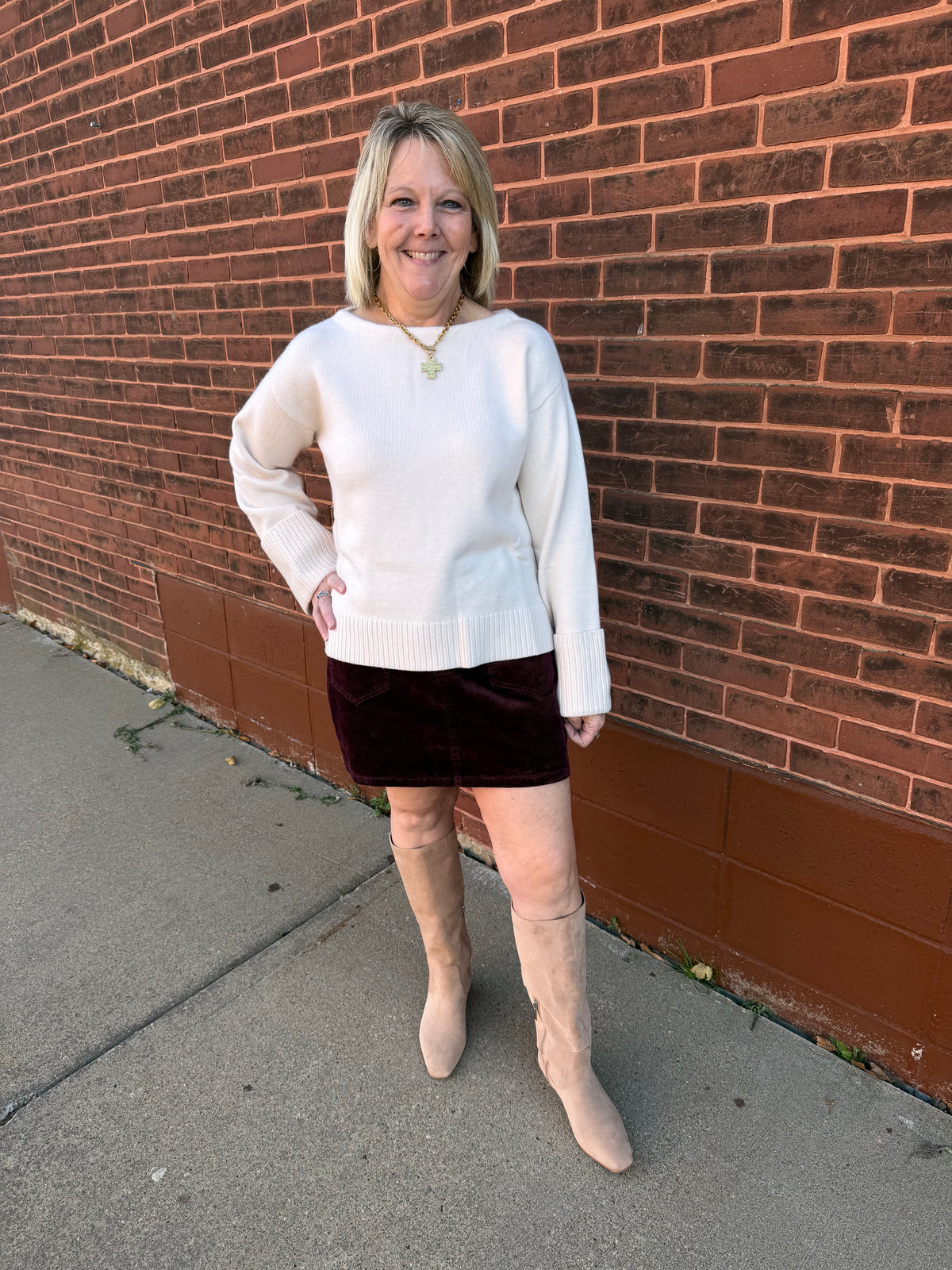 The Jana Wide Sleeve Cuff Sweater