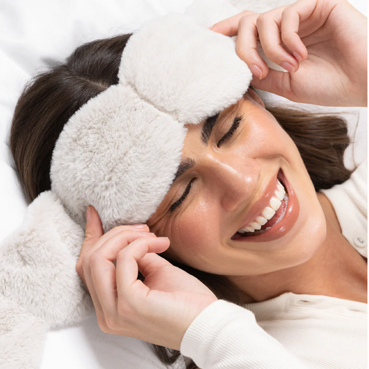 Teddy Mask - Polar Weighted Sleep Mask - Eye Mask