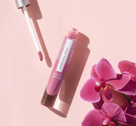 FHF Vitamin Glaze Oil Infused Lip Gloss - Violet Orchid