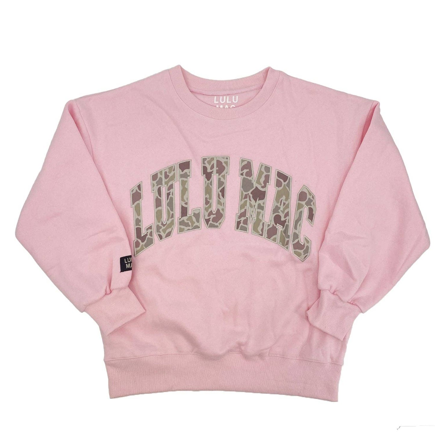 Lulu Mac Pink Camo Pullover