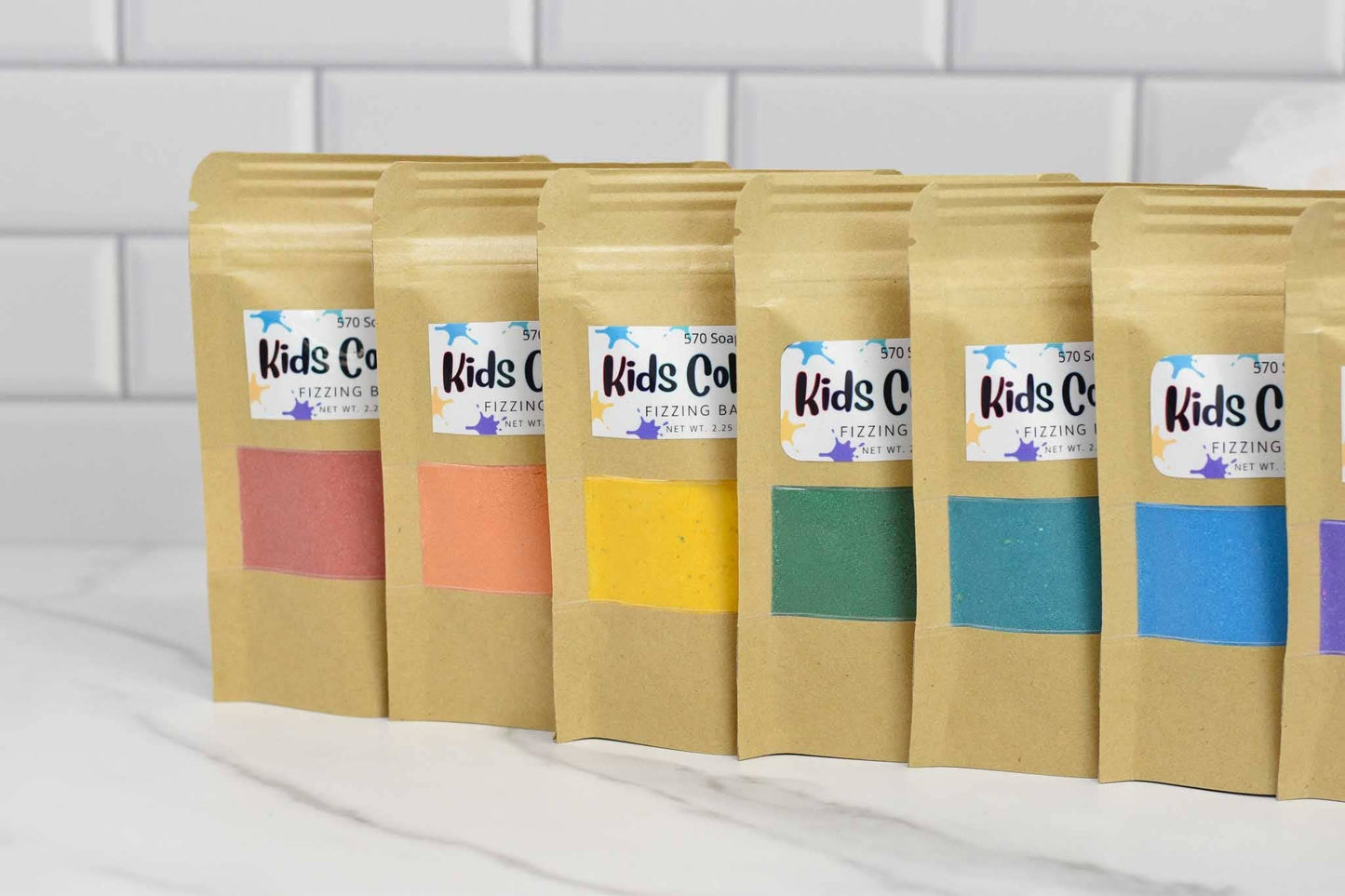 Kids Color Pop Fizzing Bath Dust