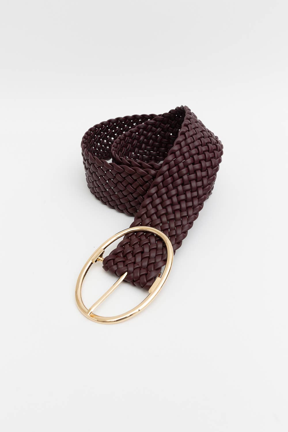 Wide Braided Belt