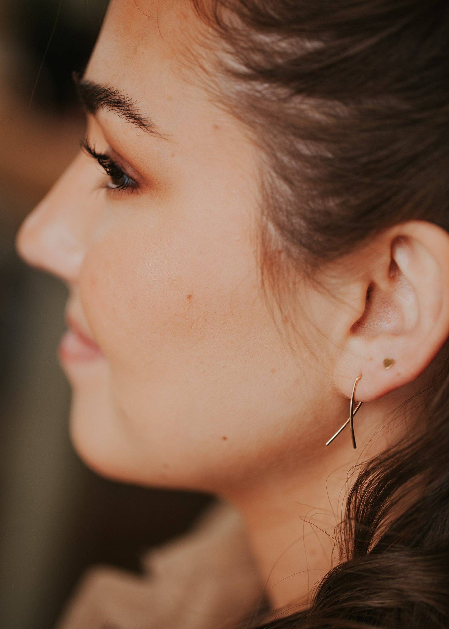 MINI Pescados | 14kt Gold Fill + Sterling Silver: Sterling Silver