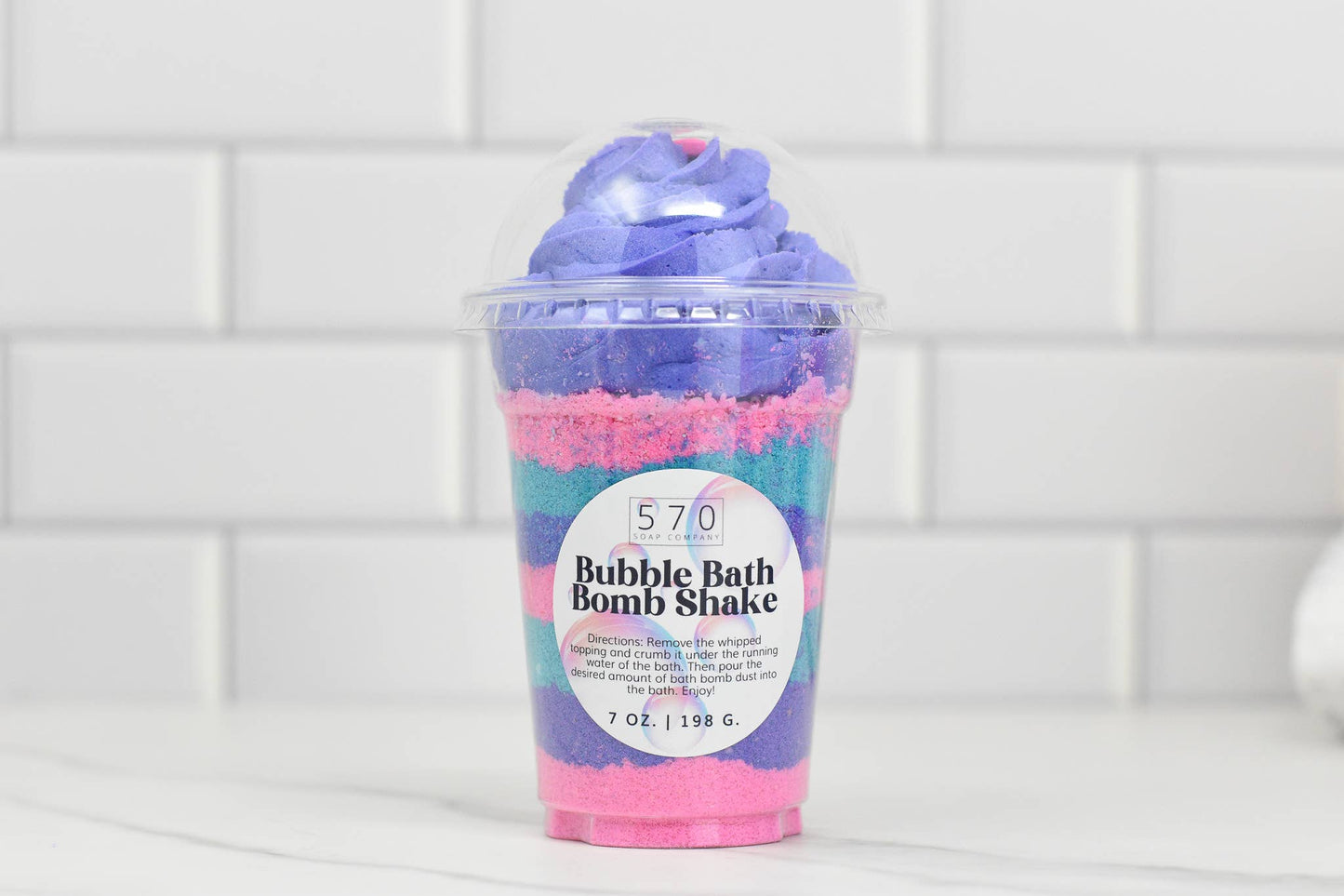 Bubble Bath Bomb Shake