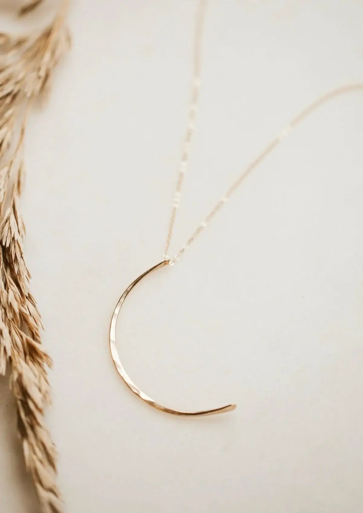 New Moon Pendant | 14kt Gold Fill