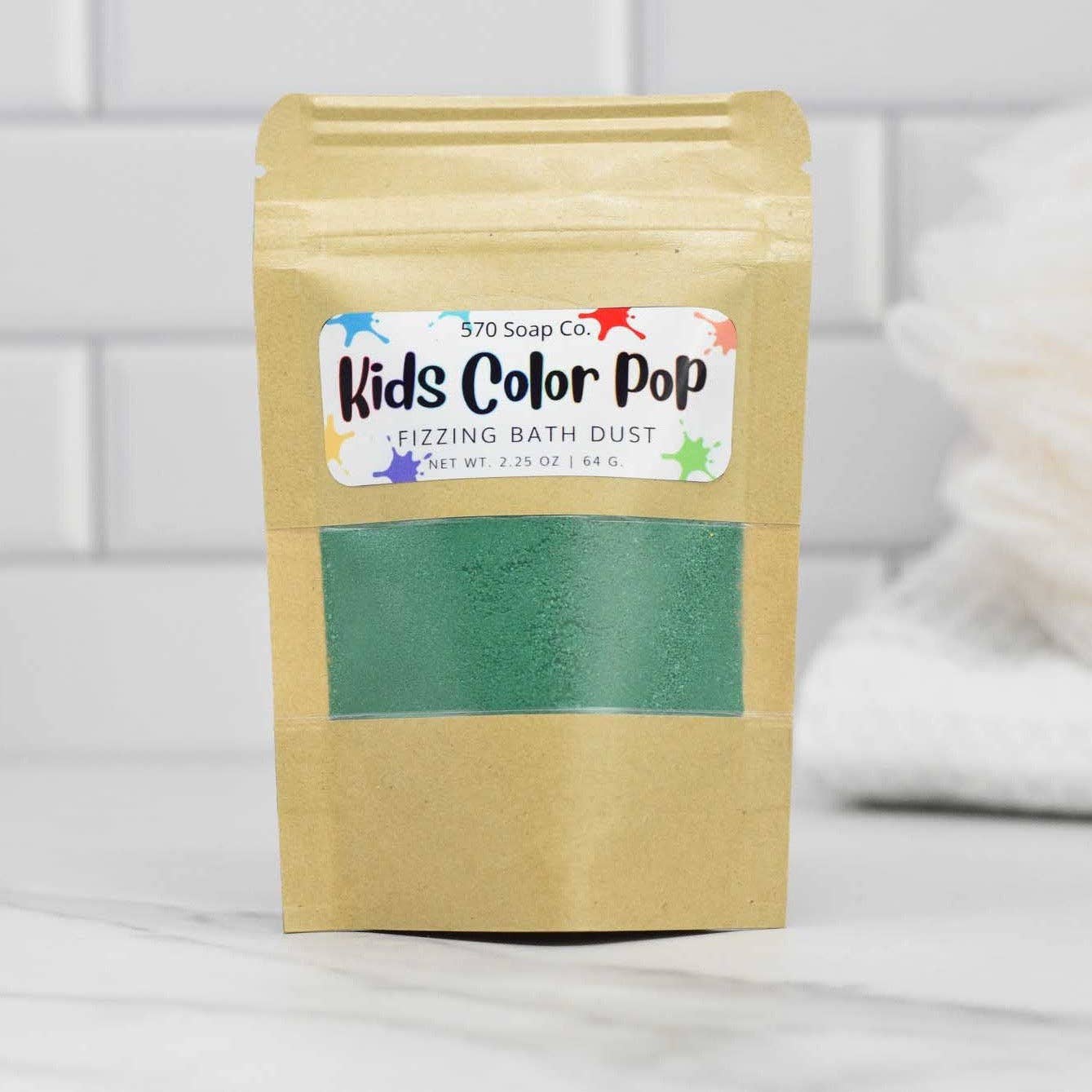 Kids Color Pop Fizzing Bath Dust