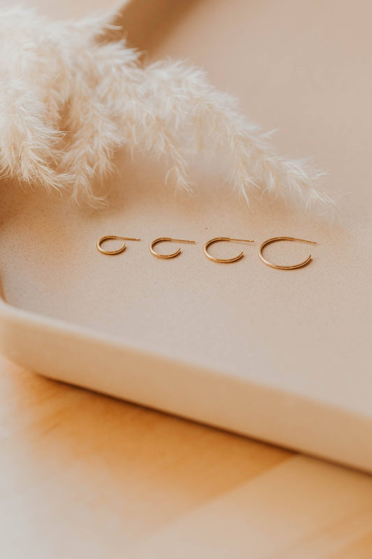 Everyday Hoops | 14kt Gold Fill