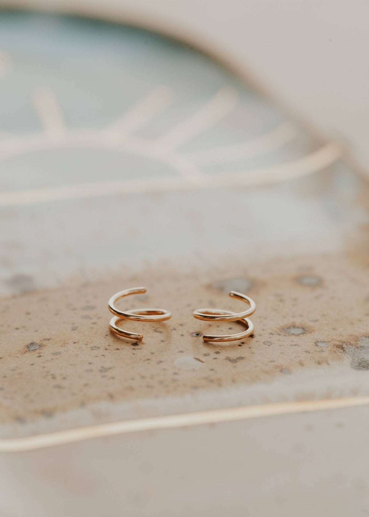 Tiny Twist Earrings | 14kt Gold Fill