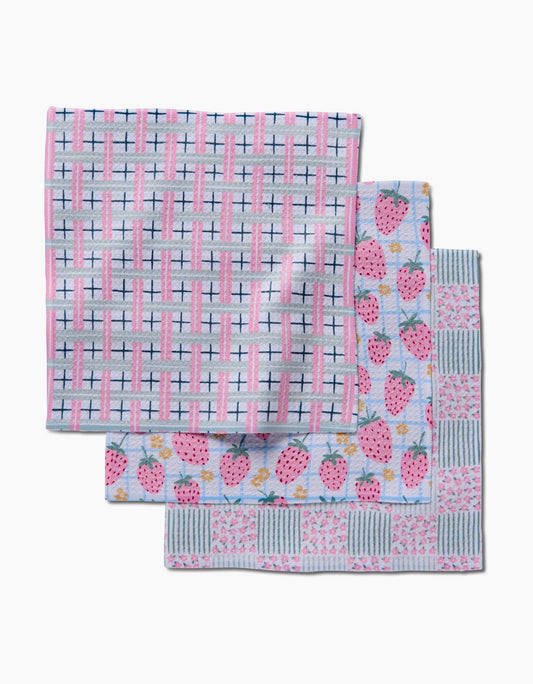 Spring Picnic Dishcloth Set Spring Picnic Dishcloth Set