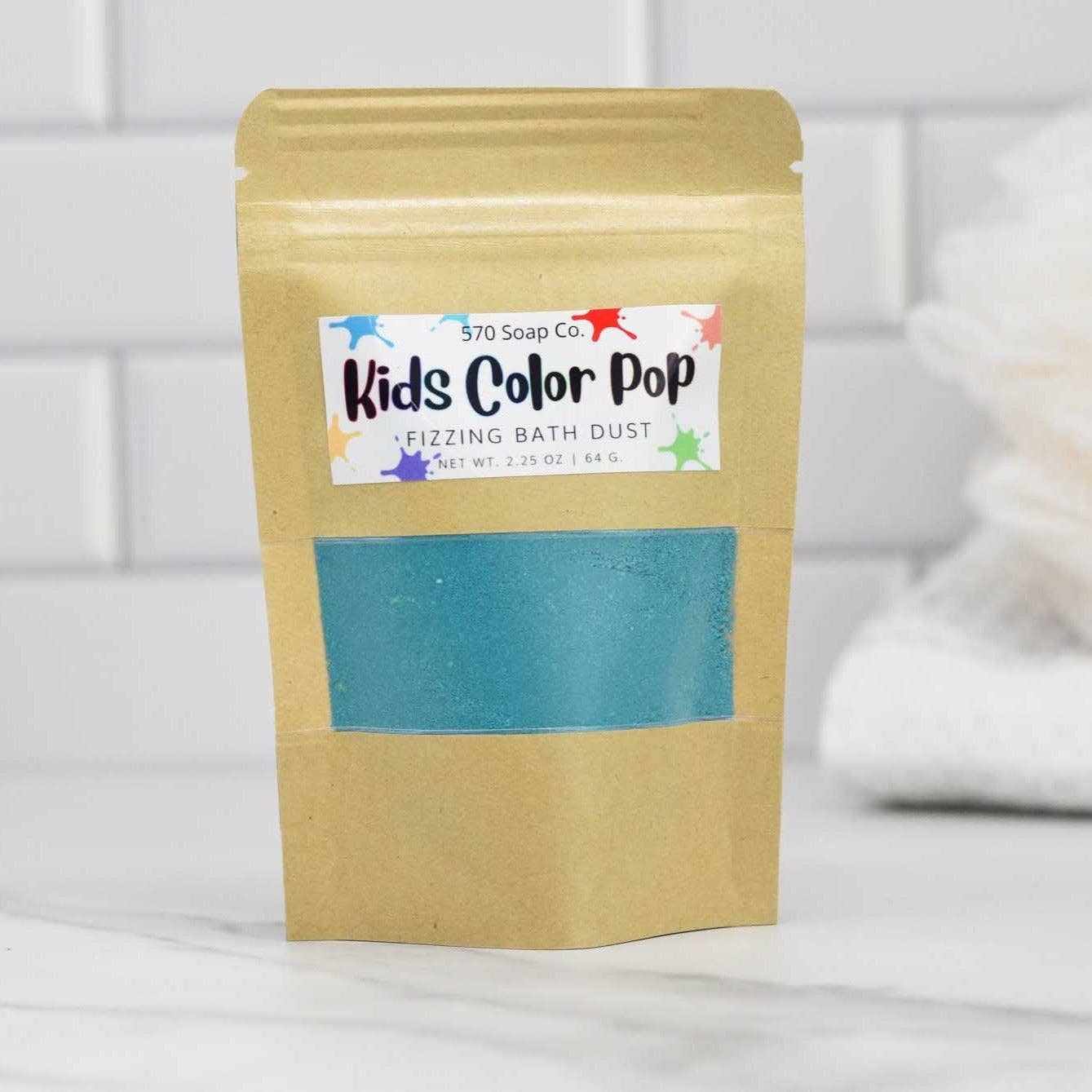 Kids Color Pop Fizzing Bath Dust