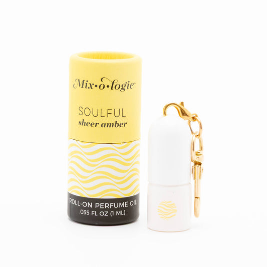 Soulful (sheer amber) Keychain Mini Roll-On Perfume (1mL)