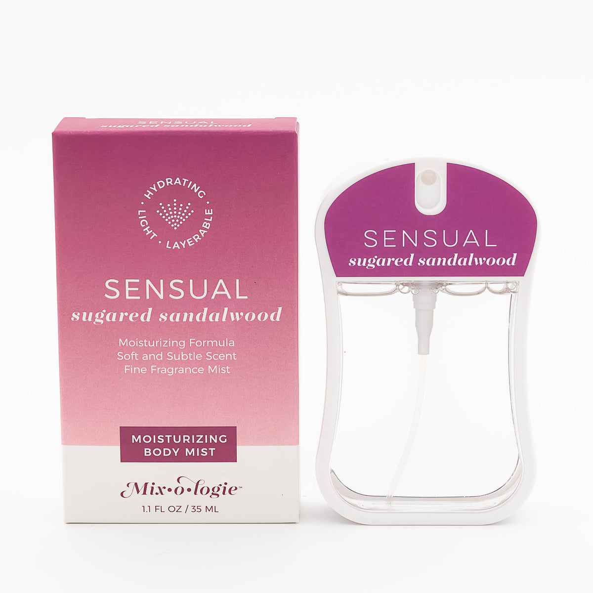 Sensual (sugared sandalwood) Moisturizing Body Mist (35 mL)