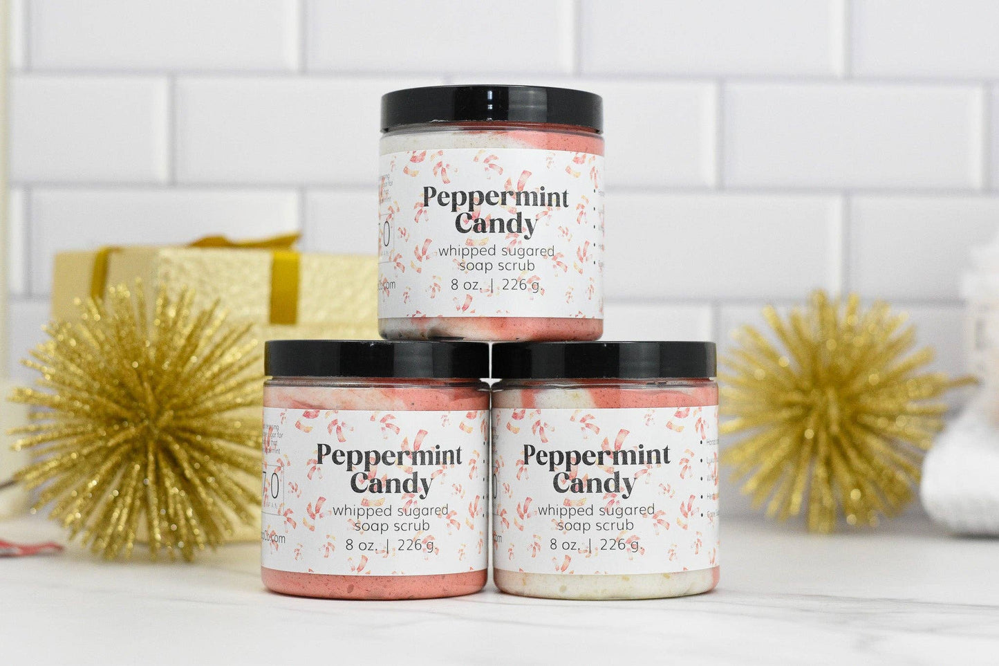 Peppermint Foaming Whipped Sugar Scrub