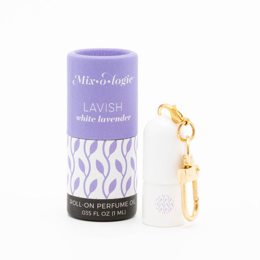 Lavish (white lavender) | Keychain Mini Roll-On Perfume