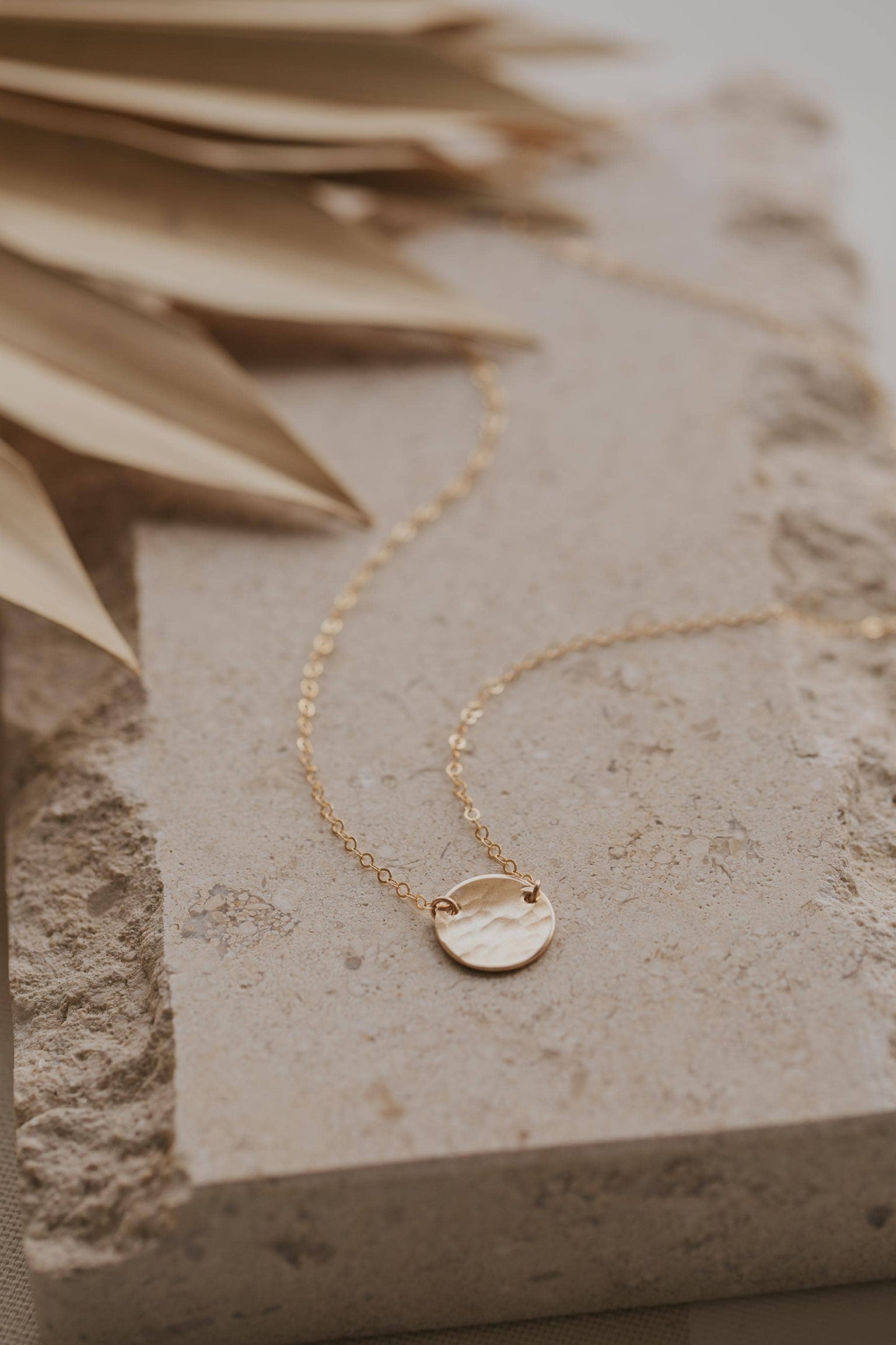 Supermoon Necklace | 14kt Gold Fill