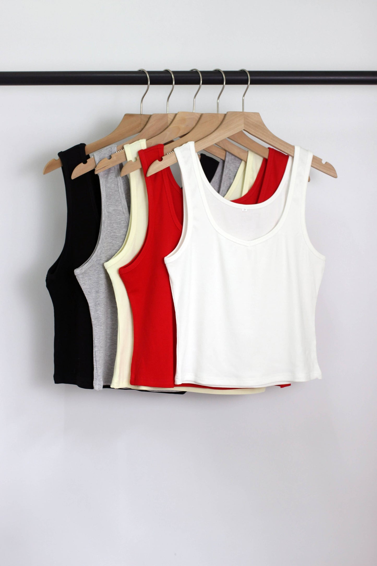 The Gwen Classic Ribbed Tank Top