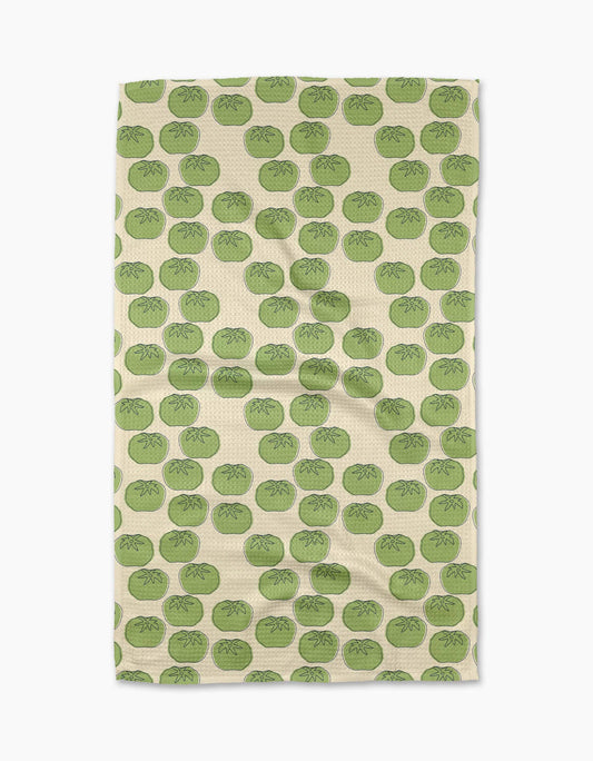 Green Tomatoes Tea Towel