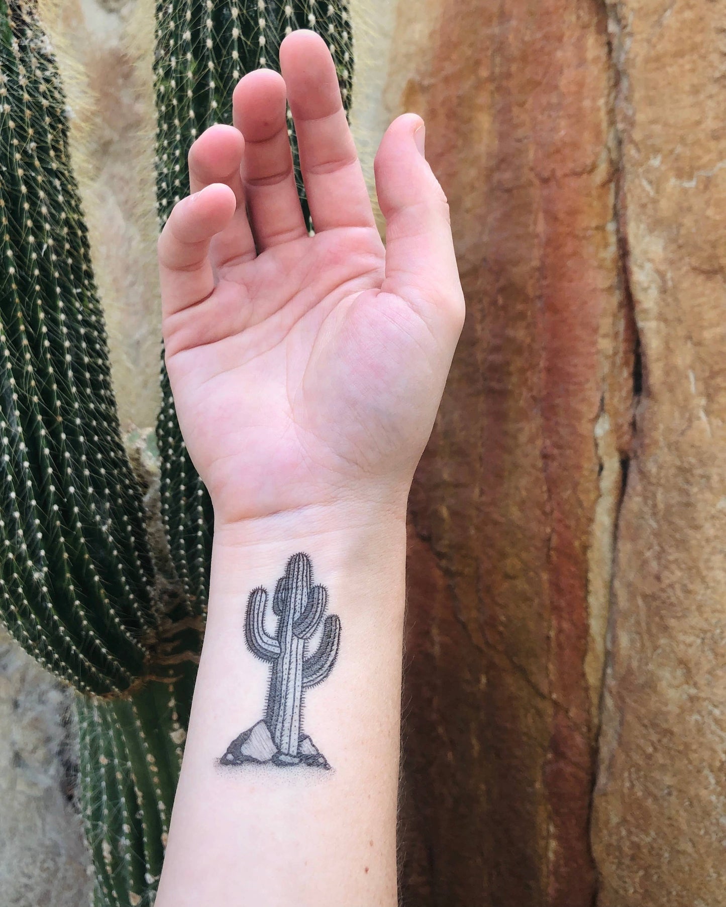 Desert Wild Temporary Tattoo