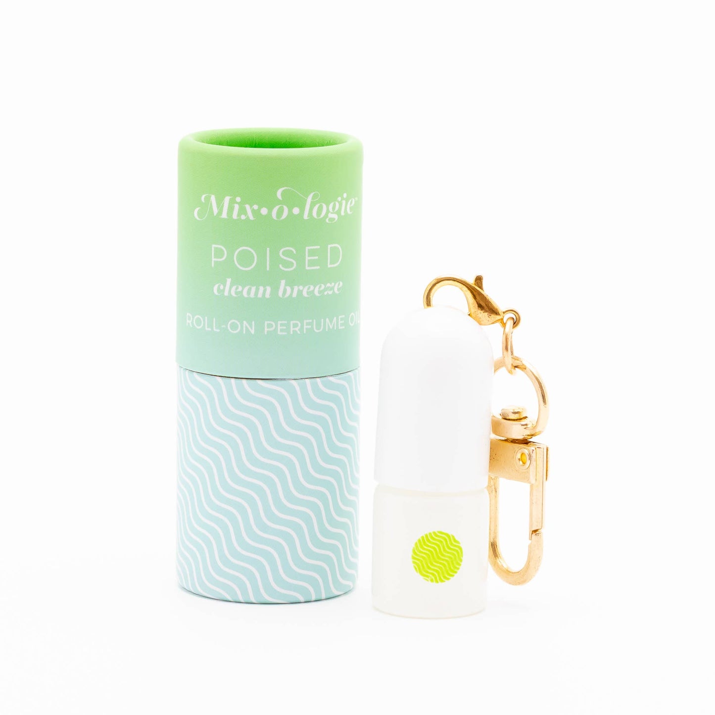 Poised (clean breeze) | Keychain Mini Roll-On Perfume (1mL)