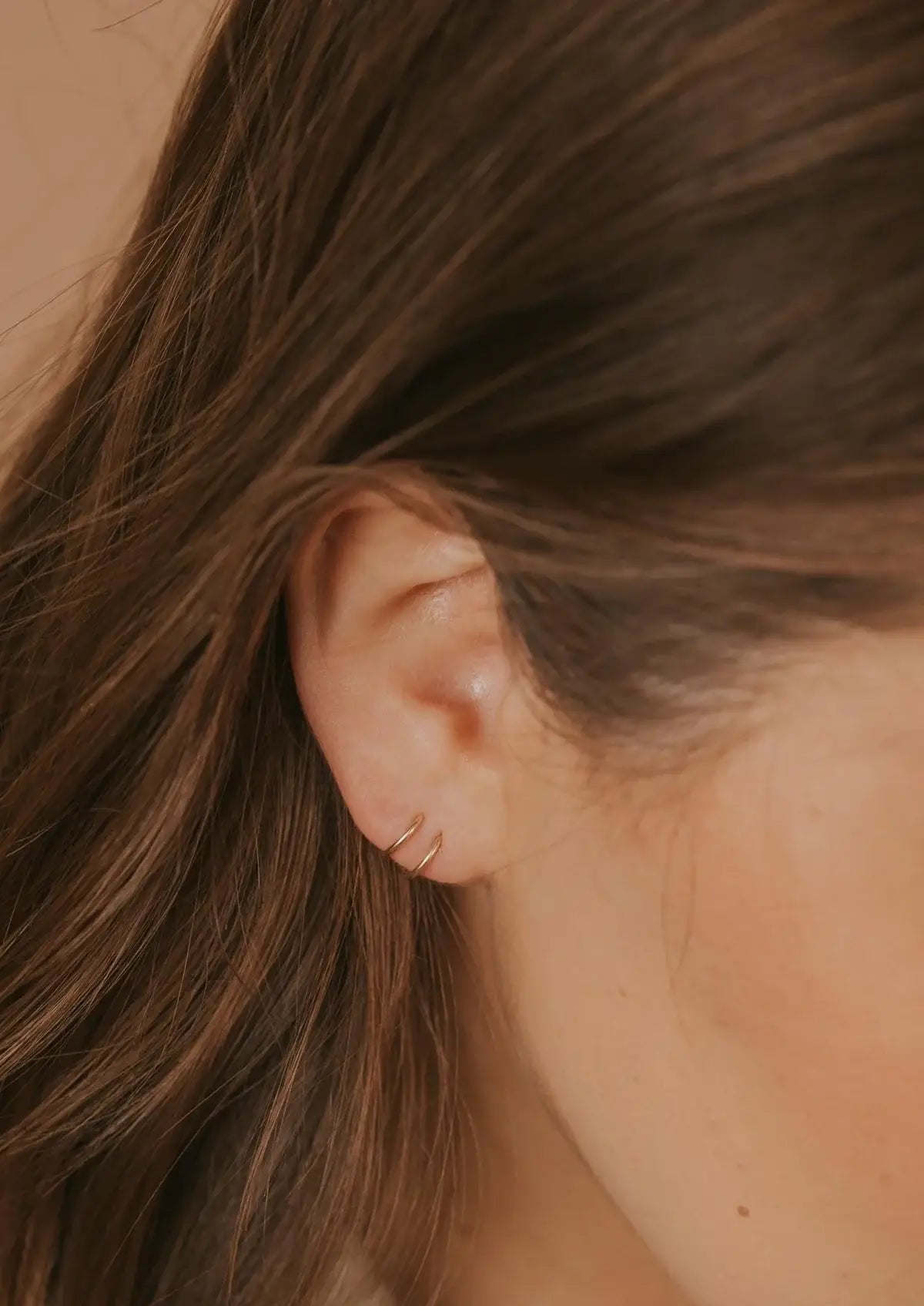 Tiny Twist Earrings | 14kt Gold Fill